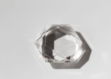 【魂の愛】クリアクォーツ 六芒星
