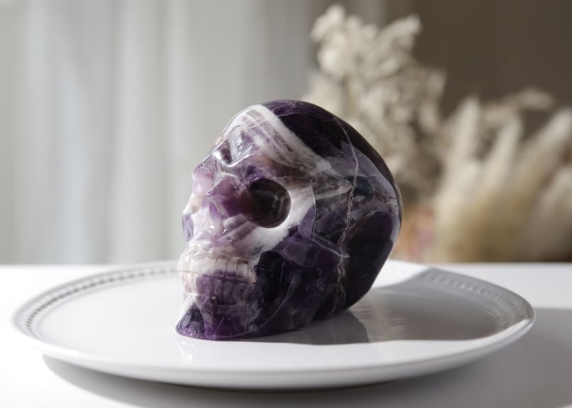 ドリームアメジスト♡握り石♡ お財布に♡No2203 1df39a284e574e78acdee6a545a564