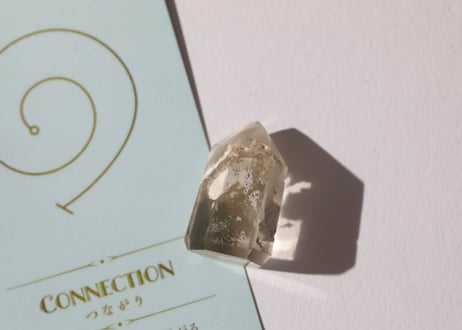 【CONNECTION つながり（必要なものすべてと繋がる）シジル封入 オリジナルカード付き❣️】ホワイトガーデンナチュラルシトリン ポイント ※イベントクーポン使用不可