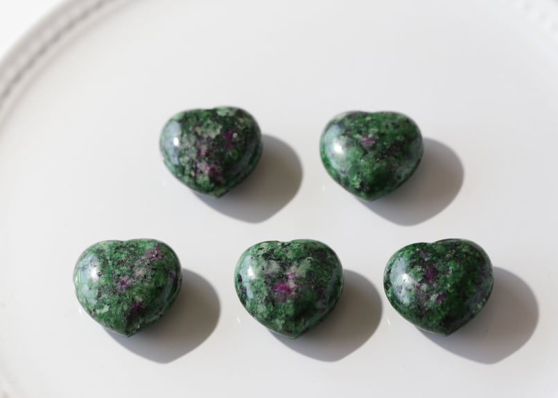 引き寄せ】ルビーインゾイサイト ハート | Y.S.Y24