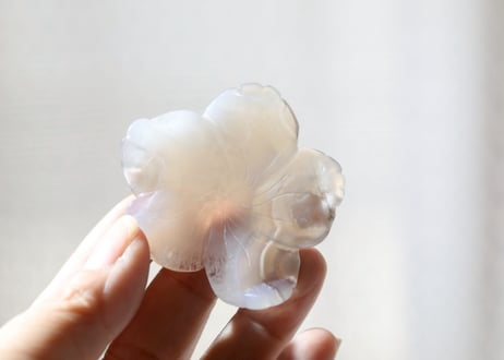 【愛の人】チェリーブロッサムアゲート 花