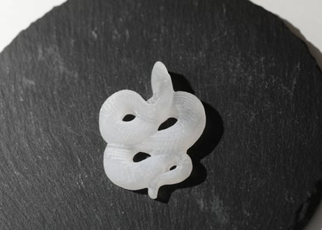 【いにしえの神】セレナイト 幸運の白蛇