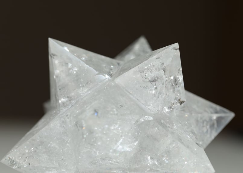 次元上昇】ブラジル産 虹入り クリアクォーツ アステロイド | Y.S.Y24