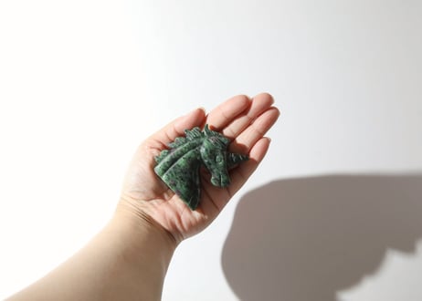【CHAOSCLEARING カオス解消（自分を超えて成長する）シジル封入 オリジナルカード付き❣️】ルビーインゾイサイト ユニコーン ※イベントクーポン使用不可