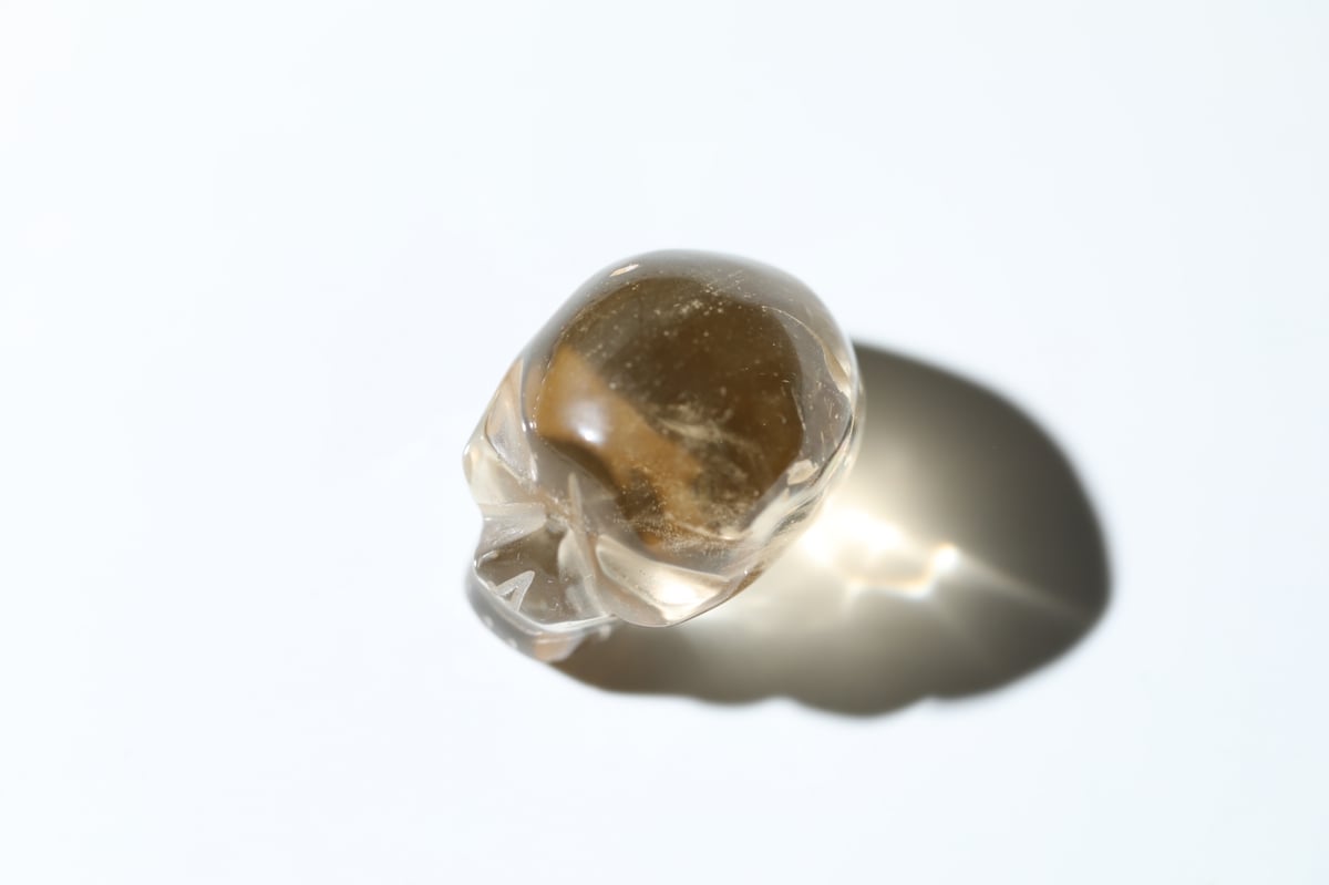 天然石】 ハイクオリティナチュラルシトリンスカル 軽やかに