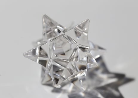 【次元を変える】ラクタの箱入り ガネッシュヒマール産 水晶 アステロイド