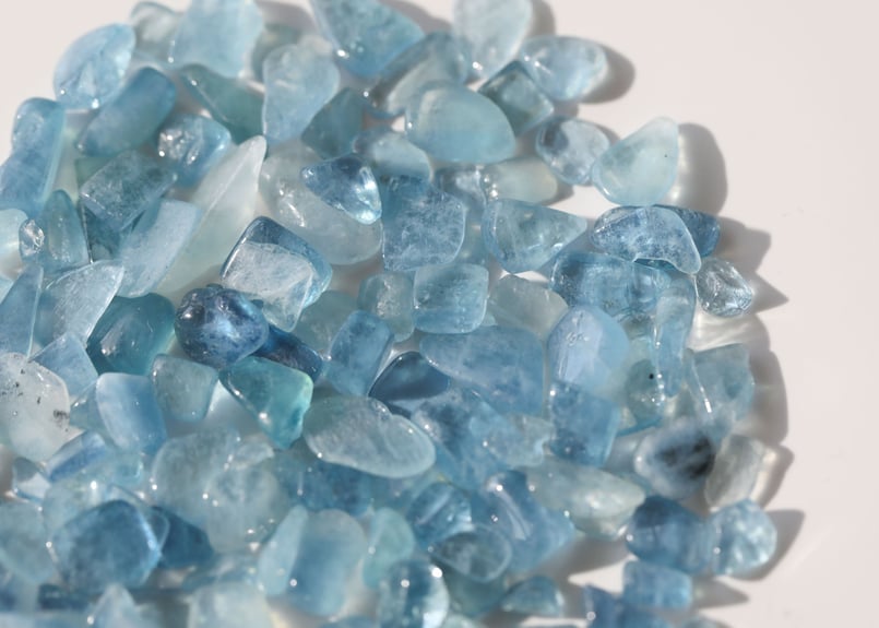 ★限定あるだけ僅か★人間性の向上に♡【100gピンクアクアマリンさざれ】❤️ ☆限定あるだけ僅か☆人間性の向上に♡【100gピンクアクアマリンさざれ