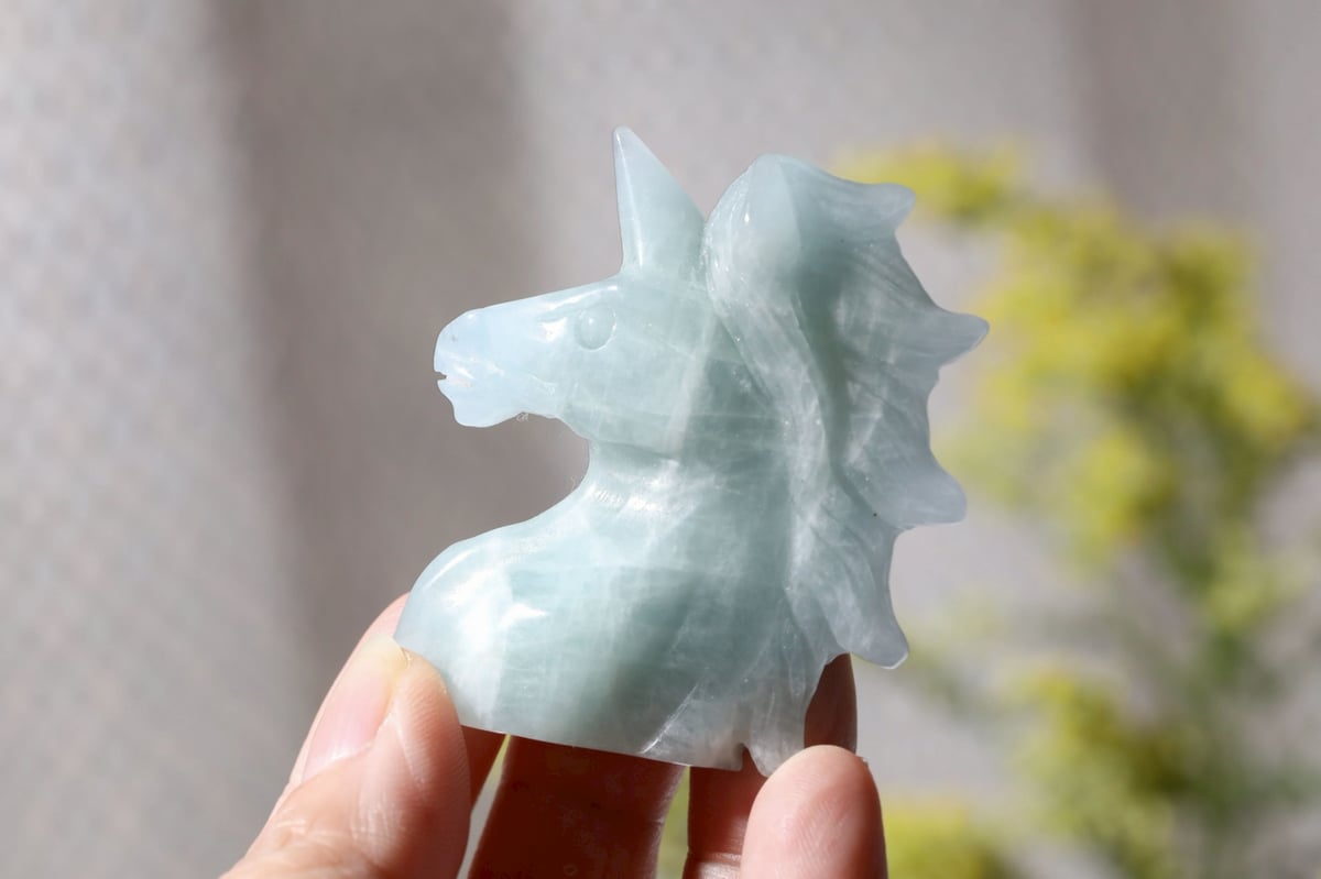 大開運の技入り】〈Y.S.Y24オリジナル〉アクアマリン ユニコーン