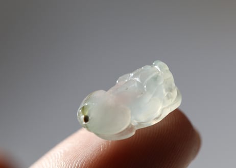 【調和が満ちる】ちび翡翠 ヒキュウペア