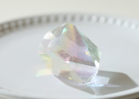 【喜びのなかで生きる】ハイクオリティ エンジェルオーラ クリアクォーツ フリーフォーム