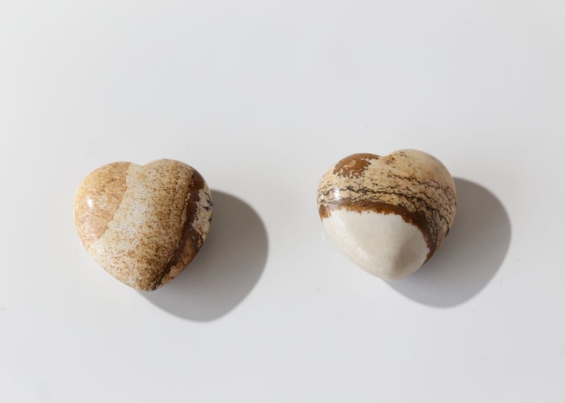 天使を呼ぶ石】ピクチャージャスパー ハート | Y.S.Y24