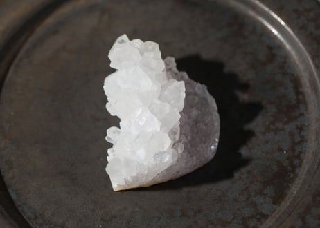 【頭頂に咲く花】フラワーアメジスト クラスター