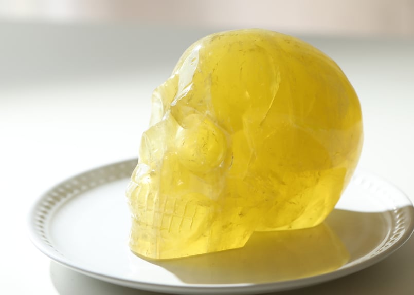 美しい世界を創造する】シトリン スカル | Y.S.Y24