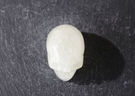 【芯のある人】ナチュラルシトリン スカル