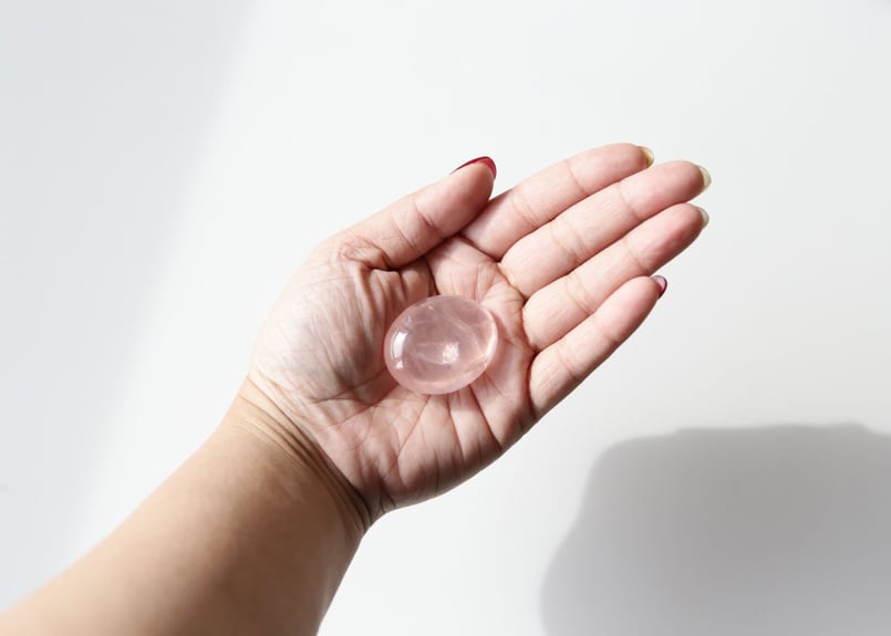 ハイクオリティ 虹入り ローズクォーツ 【溶ける】 | Y.S.Y24