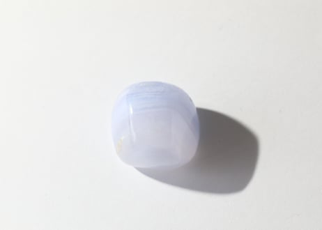 【天使の瞳の色】ブルーレースアゲート タンブル