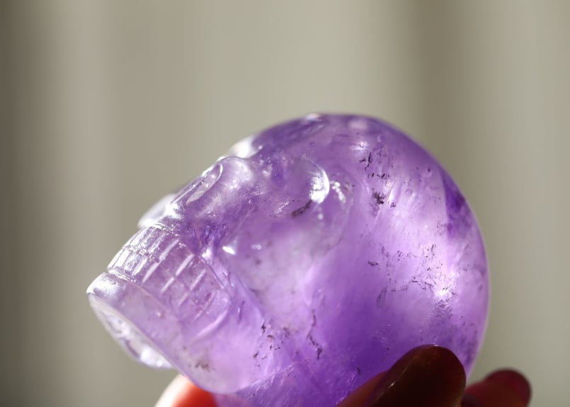 レアンドロ・ソウザ作 アメジストスカル | Y.S.Y24