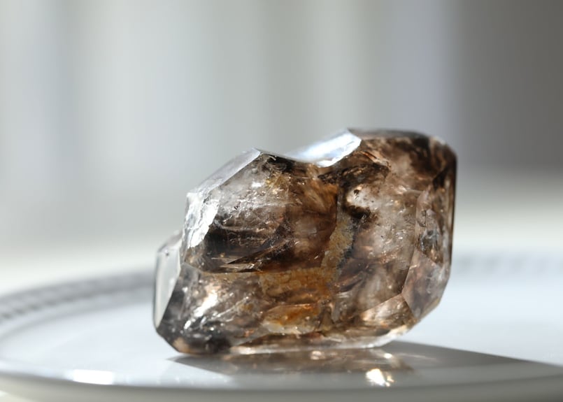 深い癒し】マダガスカル産 エレスチャルスモーキークォーツ