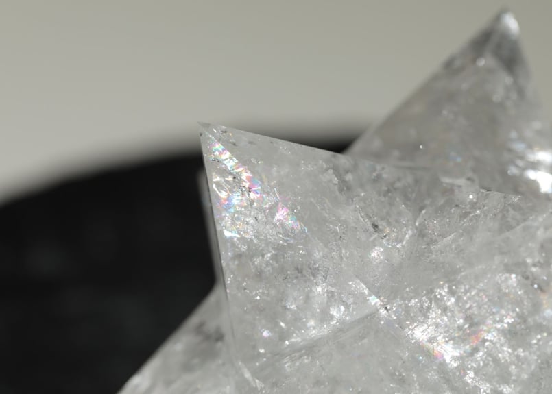 次元上昇】ブラジル産 虹入り クリアクォーツ アステロイド | Y.S.Y24