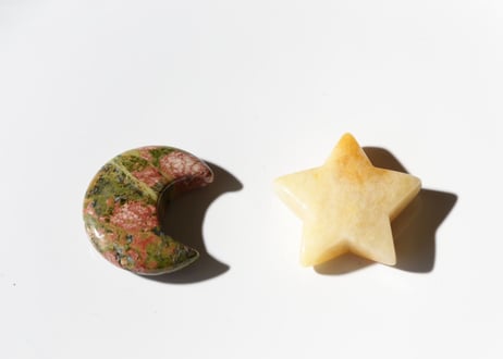 ユナカイトの月と翡翠の星　【創造】