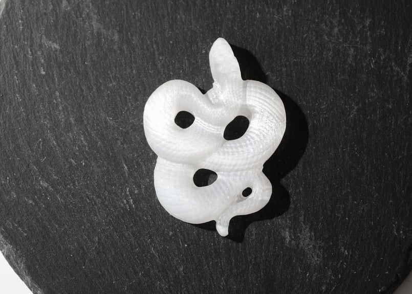 いにしえの神】セレナイト 幸運の白蛇 | Y.S.Y24