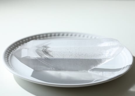 大技封入❣️【空海】バイーア州産 ブラックファントム レムリアンクォーツ ダブルターミネーテッド ※イベントクーポン使用不可