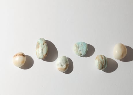 【CONNECTION つながり（必要なものすべてと繋がる）シジル封入 オリジナルカード付き❣️】カリビアンカルサイト タンブル（6個セット） ※イベントクーポン使用不可