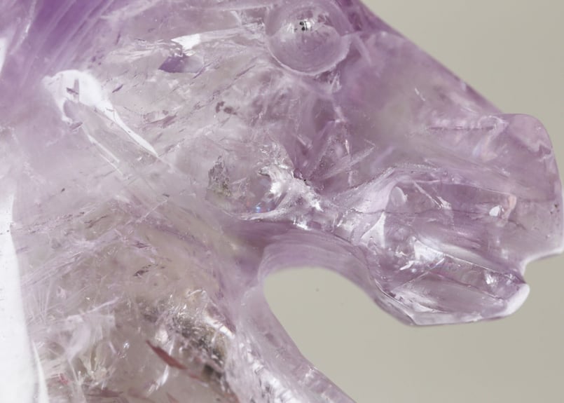 神の化身】ハイクオリティ アメジスト ユニコーン | Y.S.Y24