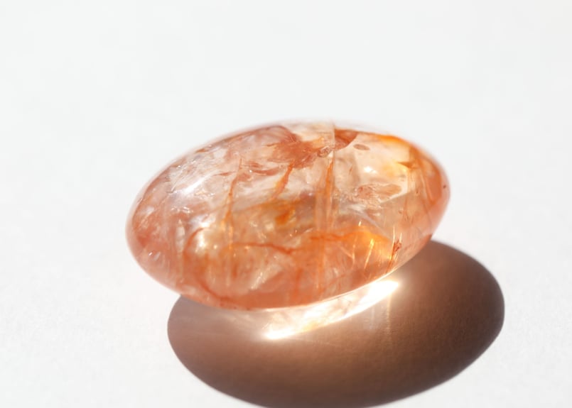 進化を遂げる】ヘマタイトインクォーツ タンブル | Y.S.Y24