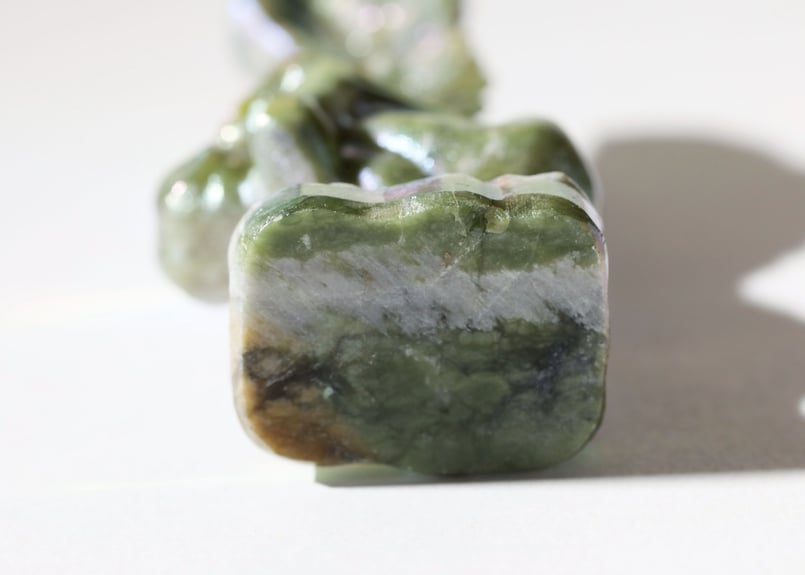 アバンダンスディクシャ入り】エンジェルオーラ グリーン翡翠 天使