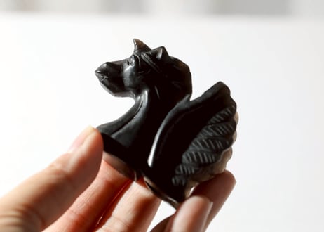 【6周年ユニコーン祭り🦄】【悟りのシッディ入り】現実を変えるブラックオブシディアン ユニサス