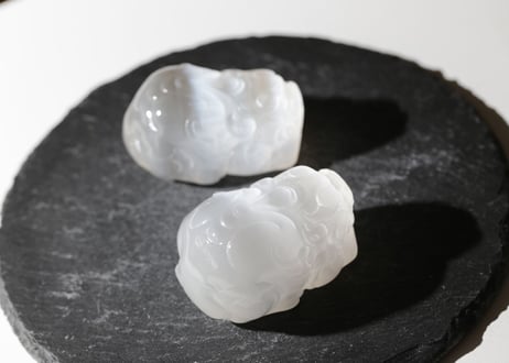 【浄化と繁栄】セレナイト ヒキュウペア