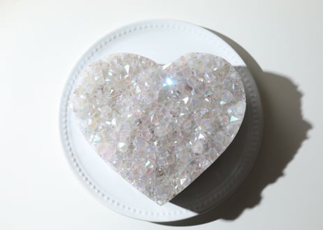 ハートの石 パワーストーン 天然石 インカローズ(ロードクロサイト)ハート