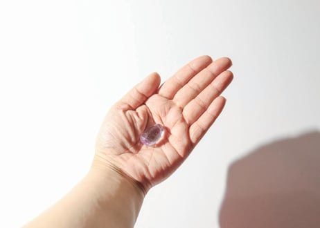 【魔法の力】虹入り ハイクオリティ アメトリン