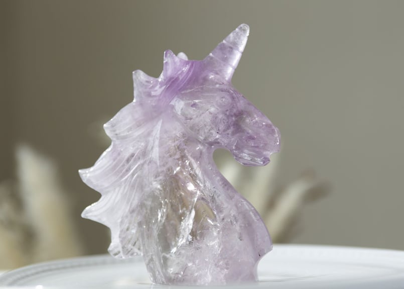 神の化身】ハイクオリティ アメジスト ユニコーン | Y.S.Y24