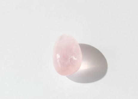 【悟りのシッディ入り】ハイクオリティ ローズクォーツ タンブル