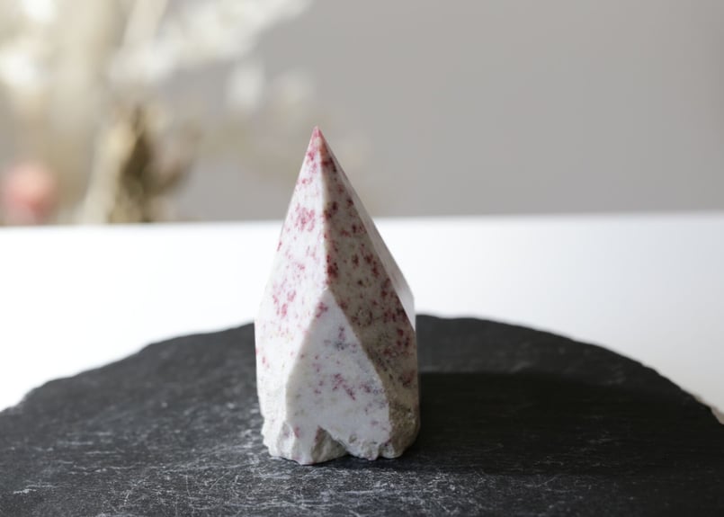 賢者の石】シナバーインクォーツ ハーフポリッシュ | Y.S.Y24