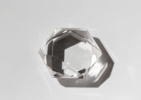 【魂の愛】クリアクォーツ 六芒星