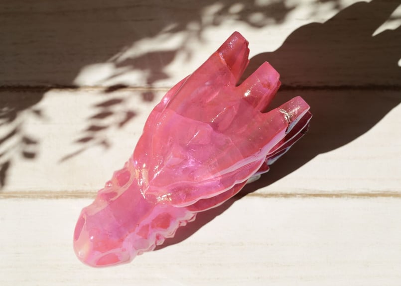 とっても大きなピンクオーラクォーツ ドラゴン 【あなたの恋人】 | Y.S.Y24