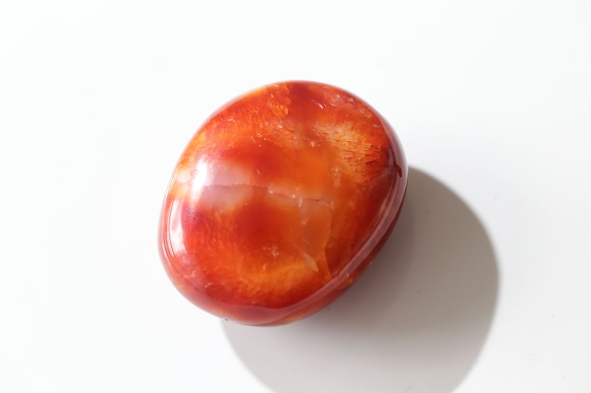 あ〜きゃん♬様　高品質　カーネリアン　ジオード　月　ムーン　握り石 あ〜きゃん♬様 高品質 カーネリアン ジオード 月 ムーン 握り石