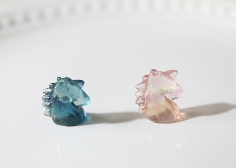 JOYと共に】ブルーフローライトとイエロー＆ピンクフローライト