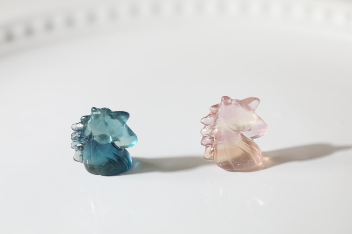 JOYと共に】ブルーフローライトとイエロー＆ピンクフローライト