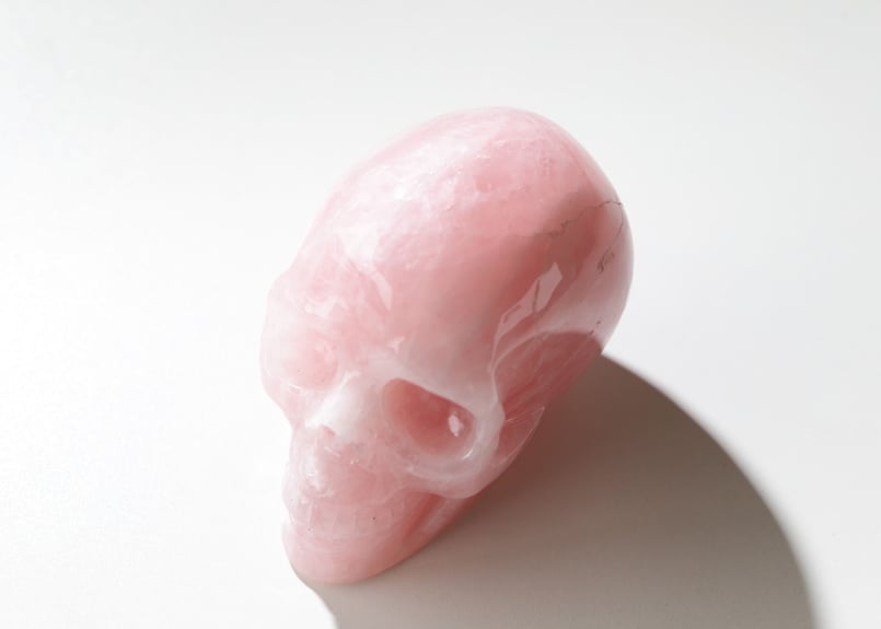 ローズクォーツ スカル 【素直さ】 | Y.S.Y24