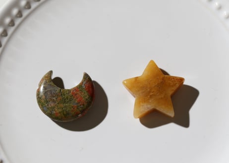 ユナカイトの月と翡翠の星　【ゆびきり】