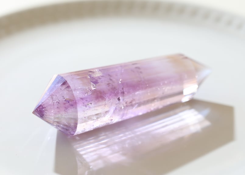 美しい魔女の杖】虹入りアメトリン ヴォーゲルワンド 24面カット | Y.S.Y24