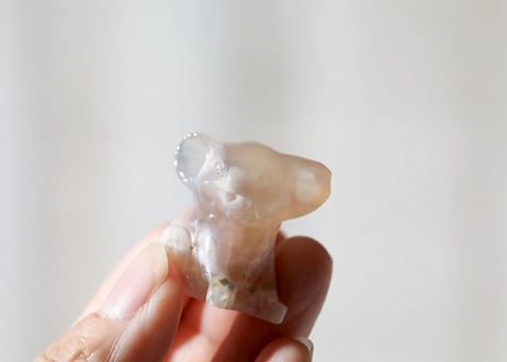 【ハートをくすぐる】チェリーブロッサムアゲート コアラ
