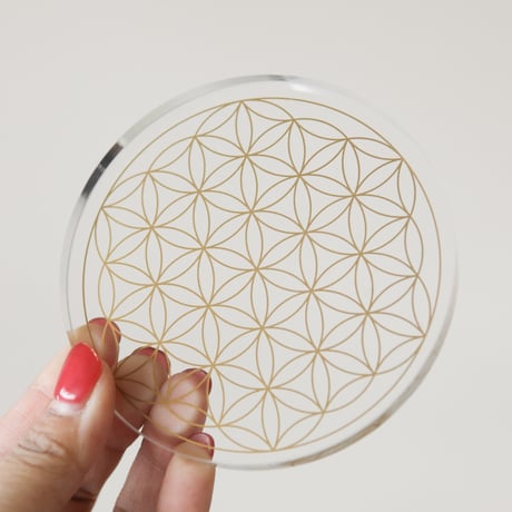 カラフルなクリスタルプレート カラフルなクリスタルプレート