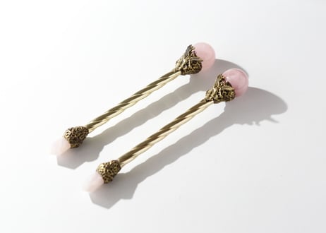 【マジカル通信メンバー限定！】ローズクォーツ 天使のヒーリング＆インスピレーションワンド