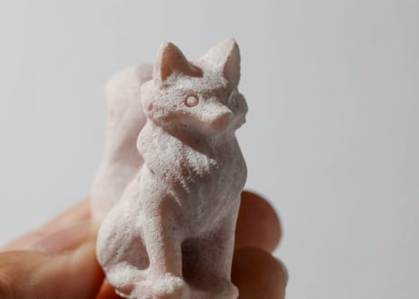 【ルールを変える愛】ピンクオパール きつね