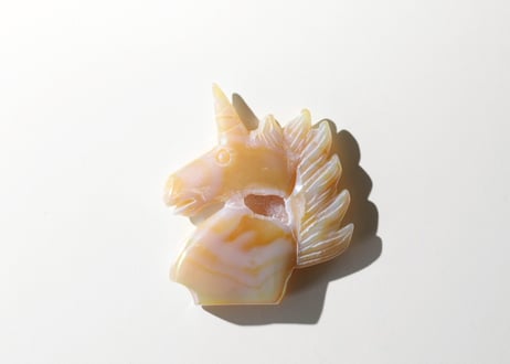 【6周年ユニコーン祭り🦄】【悟りのシッディ入り】喉の秘密エンジェルオーラ ドゥルジーアゲート ユニコーン